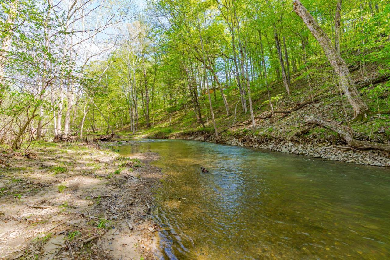 River Access Cabin With Hot Tub, Fire Pit, & Wifi! Morton Grove Exterior photo